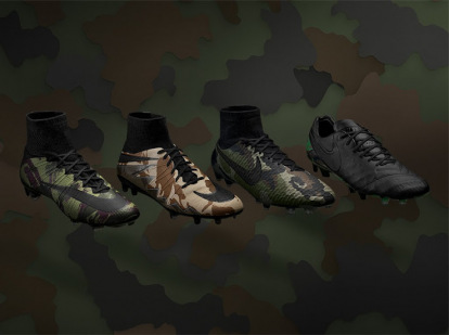 nike camouflage boots