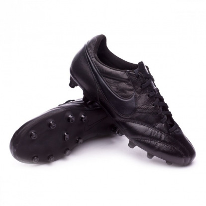 black football boots