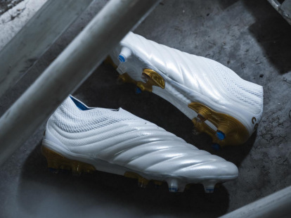 adidas bianco e oro