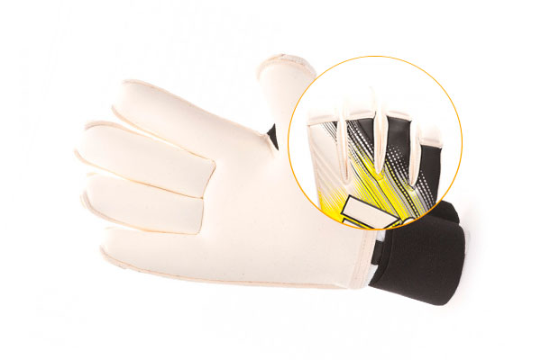 Rollfingertip cut glove