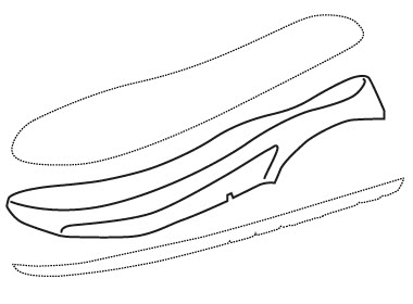 Semelle intermédiaire Chaussures de futsal