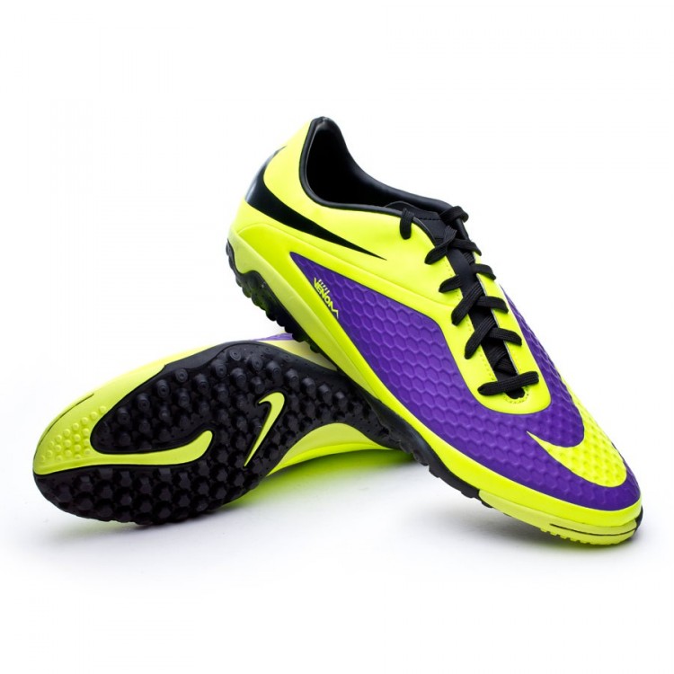 Bota de fútbol Nike Hypervenom Phelon Turf Pure purple-Volt - Tienda de  fútbol Fútbol Emotion