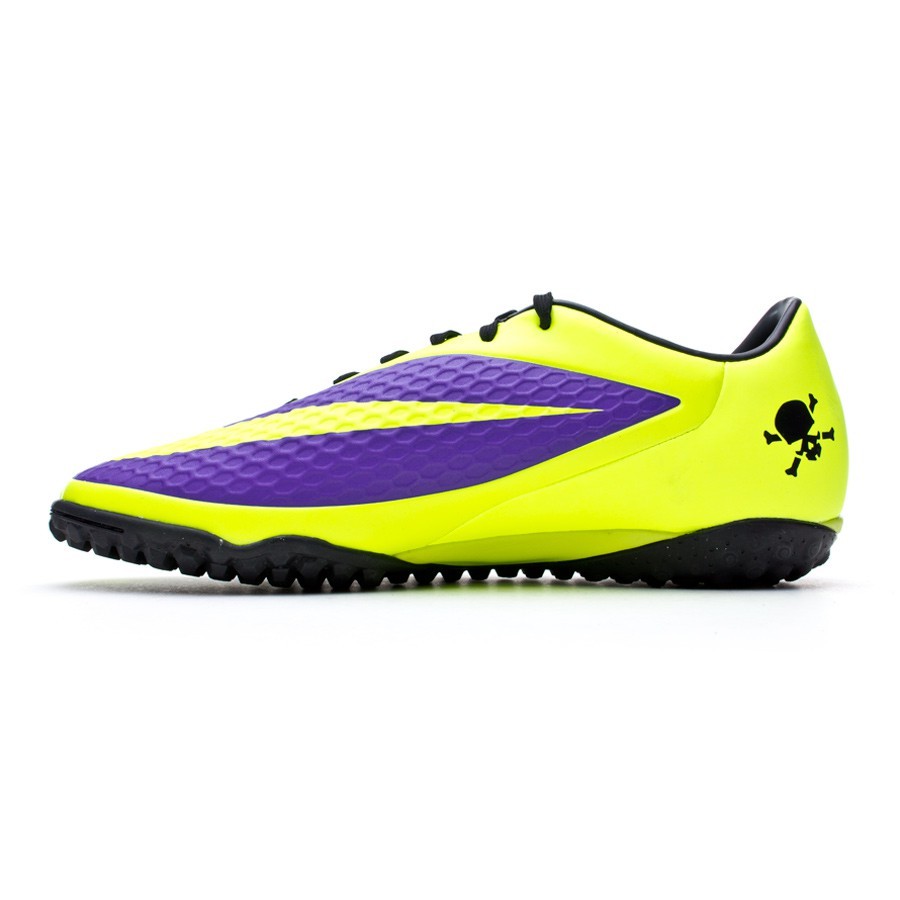 nike hypervenom purple and yellow