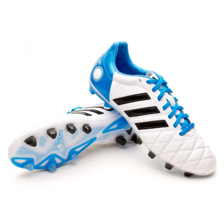 Bota de fútbol adidas adipure 11Pro TRX FG Blanca-Solar blue - Tienda de  fútbol Fútbol Emotion