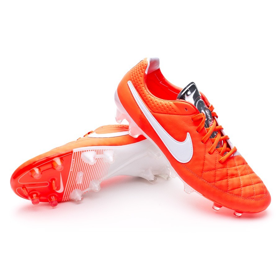 botas nike tiempo blancas