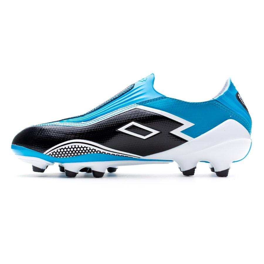 Scarpe Lotto Zhero Gravity IV 100 FG Negra-Azul - Negozio di calcio Fútbol  Emotion