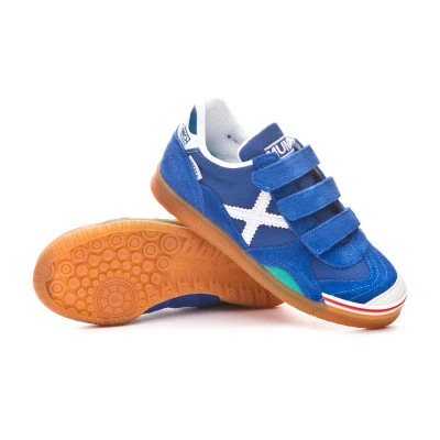 Kids Gresca Hook-and-loop Futsal Shoes