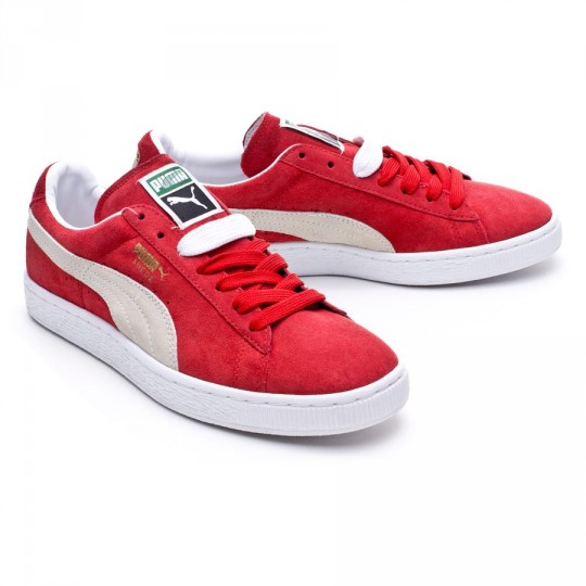 tenis puma suede rojos