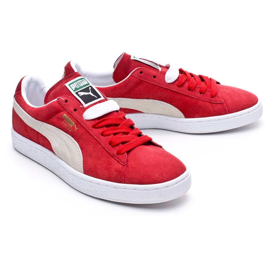 Trainers Puma Suede Classic Red-White 