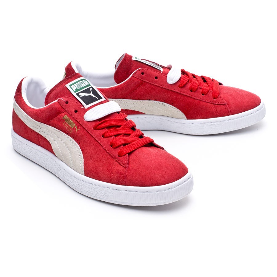 puma vermelho suede