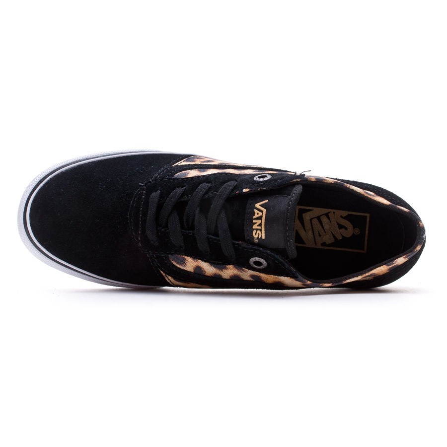 vans leopardo mujer blanco