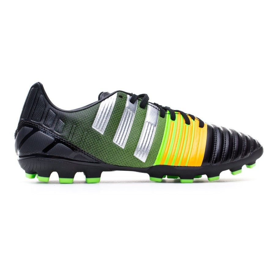 Football Boots adidas Nitrocharge 3.0 TRX AG Black-Silver metallic-Solar  gold - Football store Fútbol Emotion
