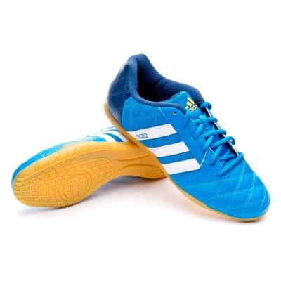 Futsal Boot adidas Super Sala Solar blue-White - Football store Fútbol  Emotion