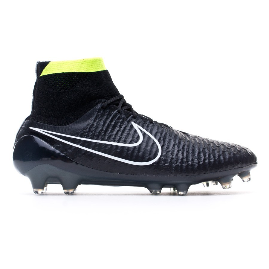 Nike Magista Opus Ii Fg 917792 001 Black White Leather Shoes