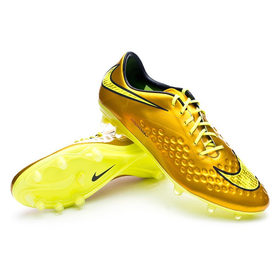 nike hypervenom phantom premium fg gold f907
