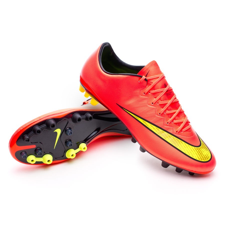 Football Boots Nike Mercurial Vapor X AG ACC Hyper punch-Gold - Football store Fútbol Emotion