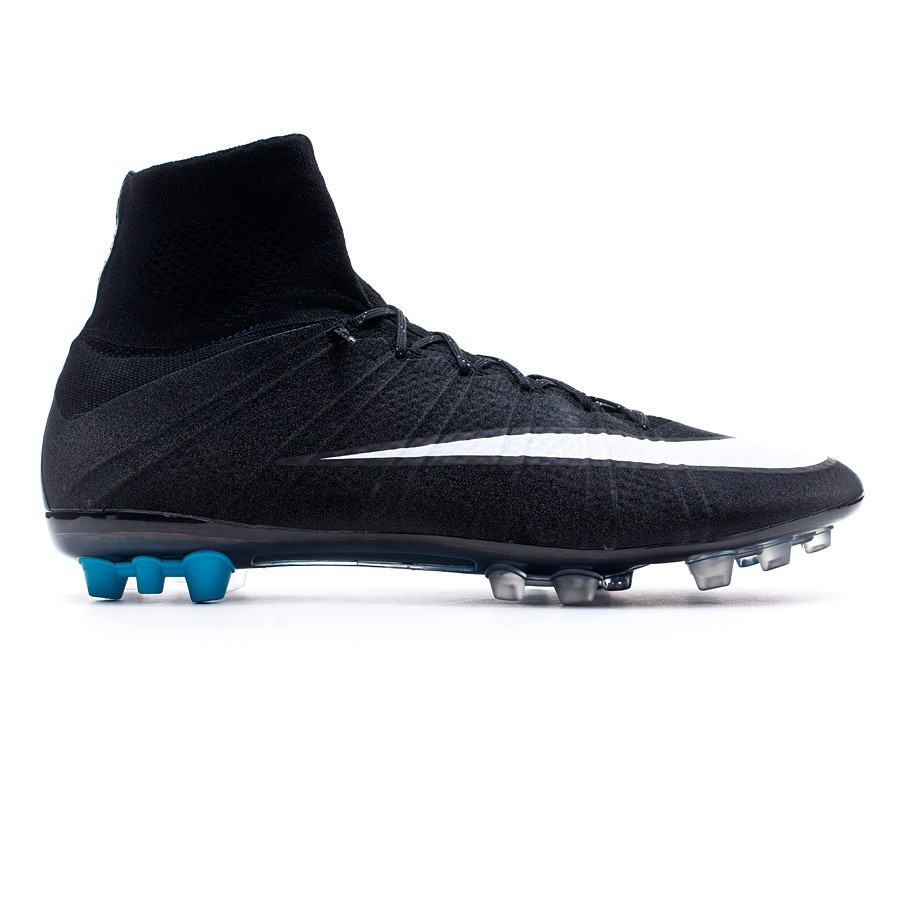 nike mercurial blancos con negro