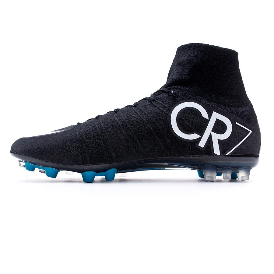 botas nike mercurial negras