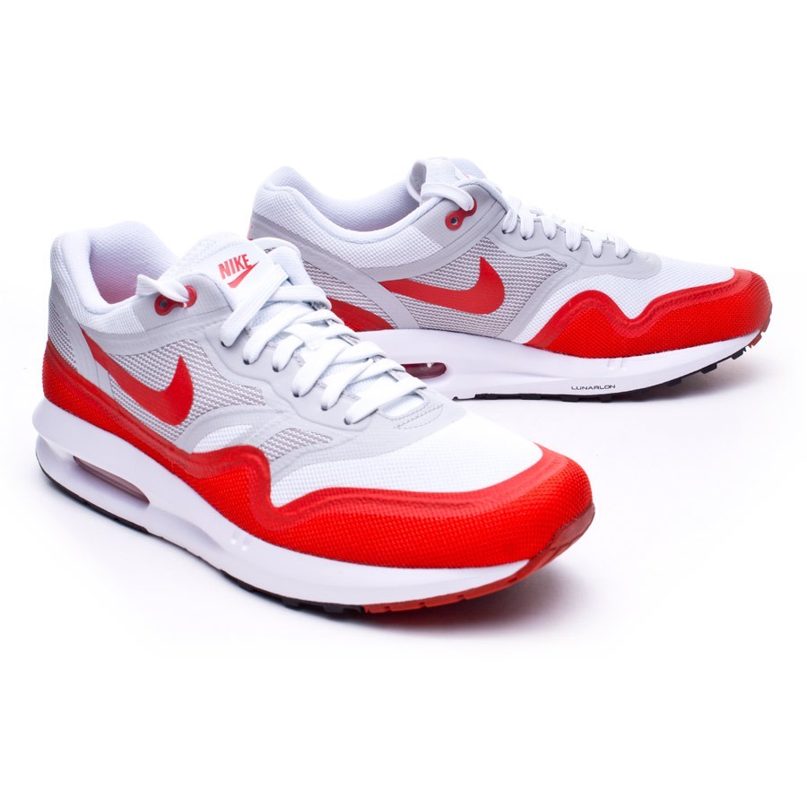 zapatillas nike blancas logo rojo