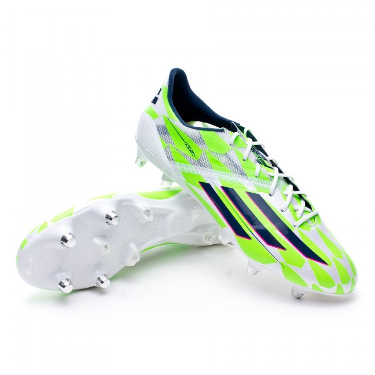 adizero f50 green and white