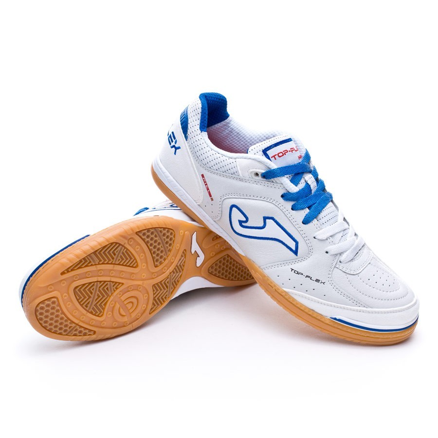 Tenis Joma Top Flex Blanco-Azul - Tienda de fútbol Fútbol Emotion