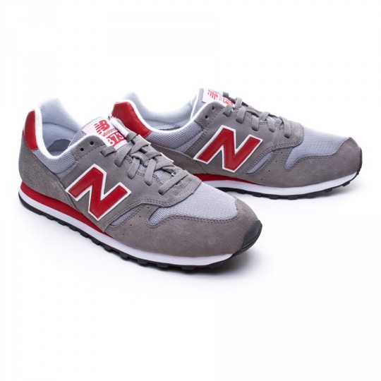 new balance red and grey
