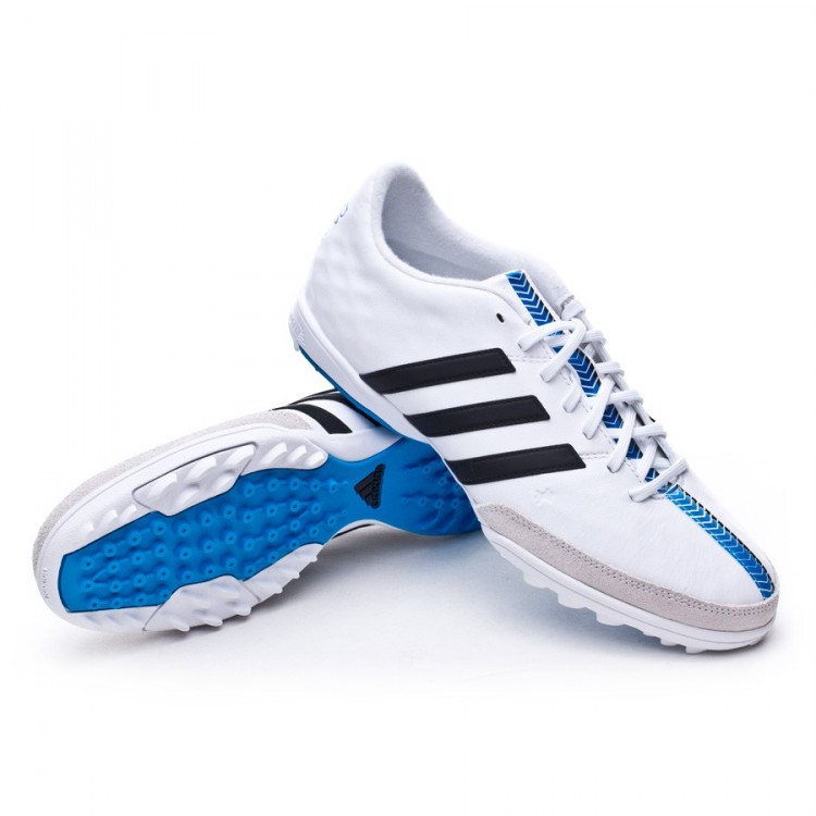 Scarpe adidas 11Nova Turf White-Black-Solar blue - Negozio di calcio Fútbol  Emotion