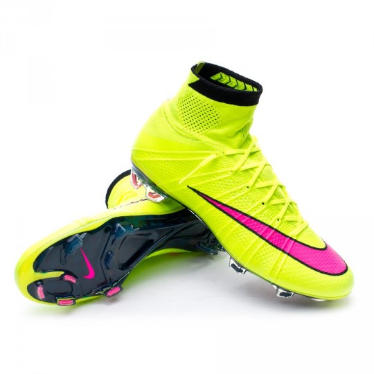 nike superfly yellow pink online -