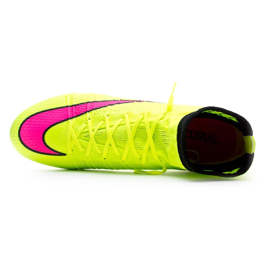 Football Boots Nike Mercurial Superfly Fg Acc Volt Hyper Pink Black Futbol Emotion