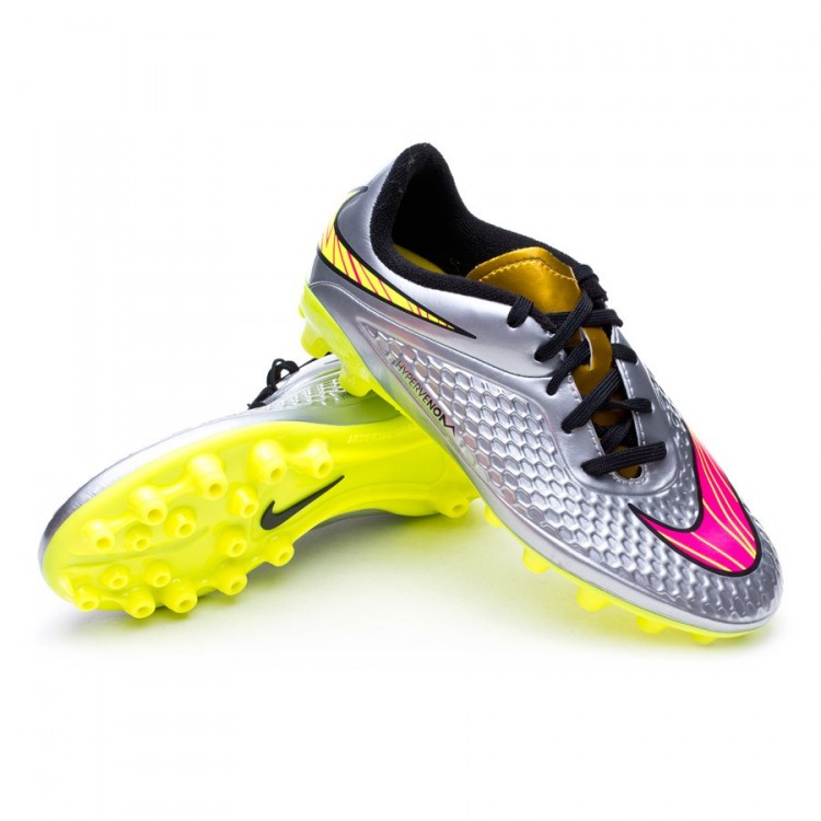 Bota de fútbol Nike Hypervenom Phelon Premium AG Niño Chrome-Hyper  pink-Metallic gold - Tienda de fútbol Fútbol Emotion