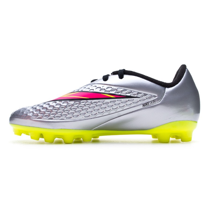 Football Boots Nike Jr Hypervenom Phelon Premium AG Chrome-Hyper  pink-Metallic gold - Football store Fútbol Emotion