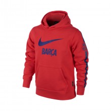 Roja Fc Sudadera Barcelona Azul Brushed Pullover Niño Fleece Nike awvvf4