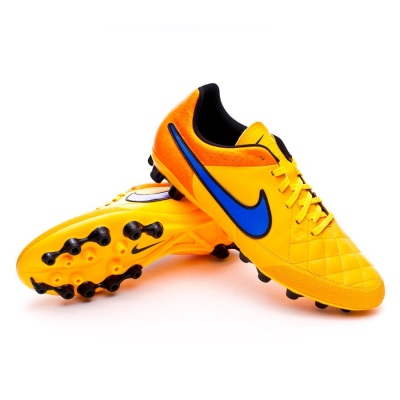 nike tiempo noir orange