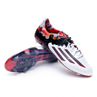 Messi 10.1 TRX FG White-Granite-Scarlet