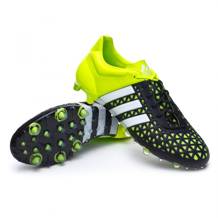 Football Boots adidas Ace 15.1 FG/AG Solar yellow-White-Core black -  Football store Fútbol Emotion