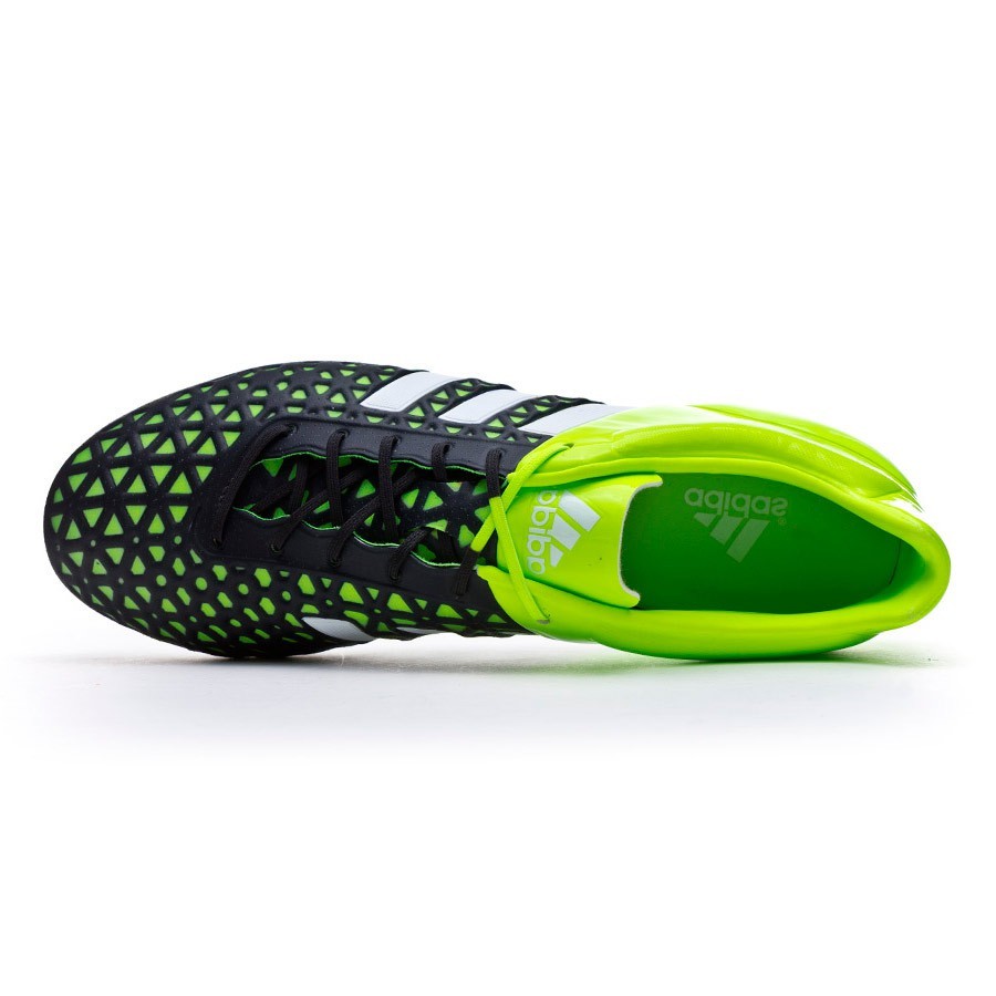 Chaussure de foot adidas Ace 15.1 FGAG Solar yellow White Chaussure de foot adidas Ace 15.1 FGAG Solar yellow White