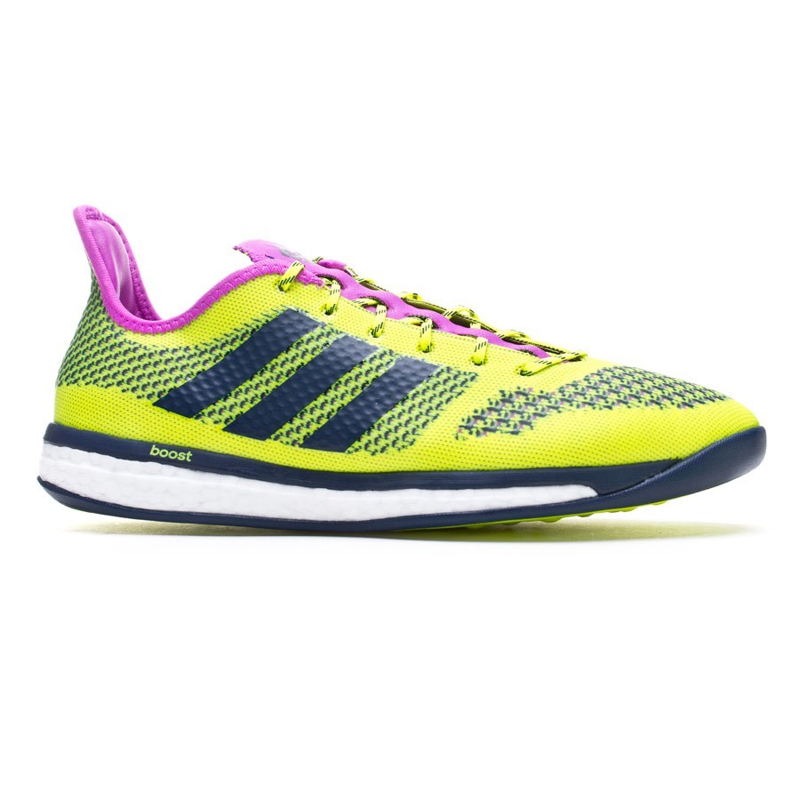 Scarpe adidas Primeknit 2.0 Boost Yellow-White-Collegiate navy - Negozio di  calcio Fútbol Emotion