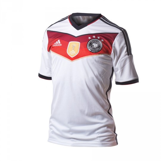 Jersey adidas Seleccion Alemania Home 2015-16 White-Black ...