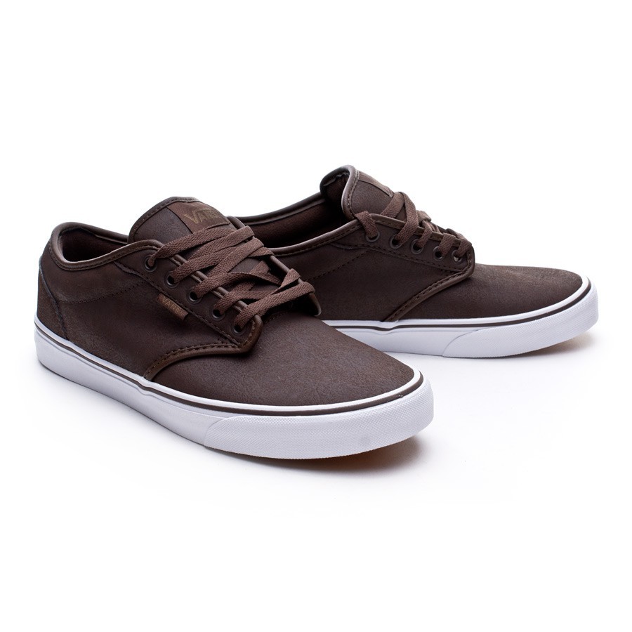 vans atwood leather brown