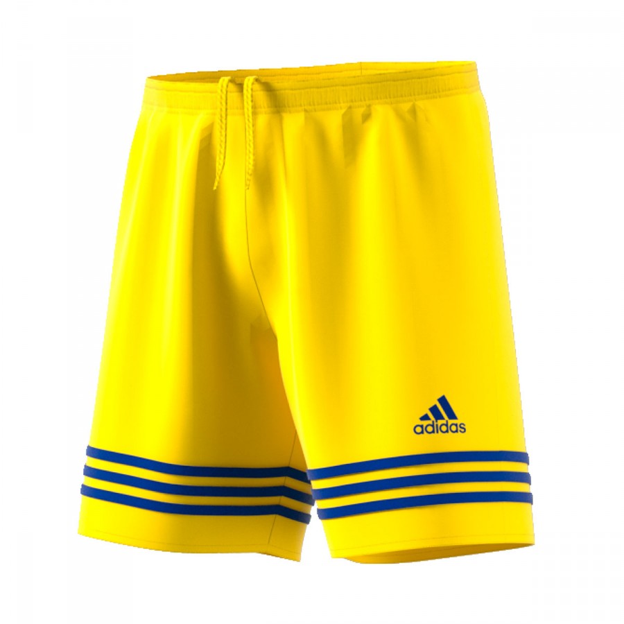 pantaloncini adidas gialli e blu