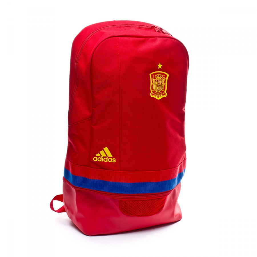 mochila adidas roja