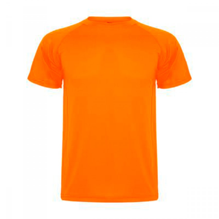 camiseta naranja