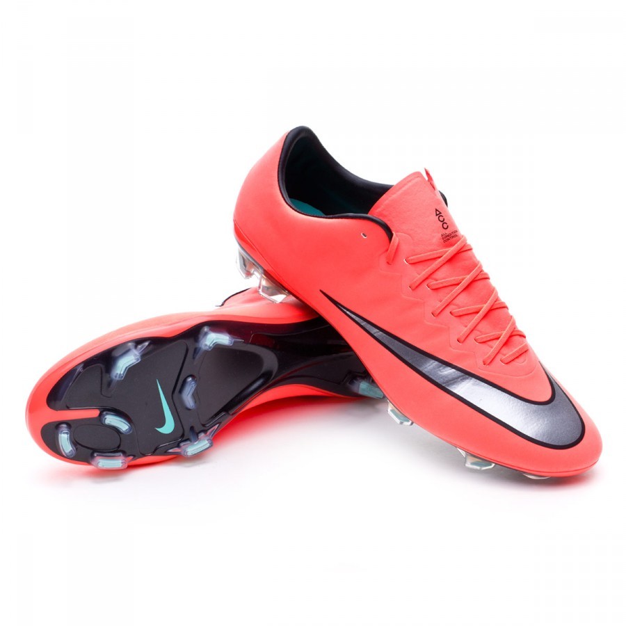 salmon pink football boots