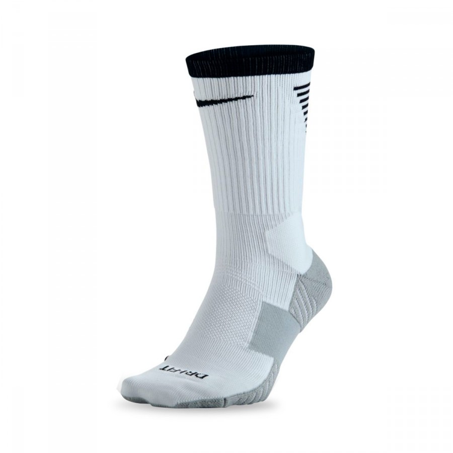 Socks Nike Dry Squad Crew Football White-Black - Football store Fútbol  Emotion