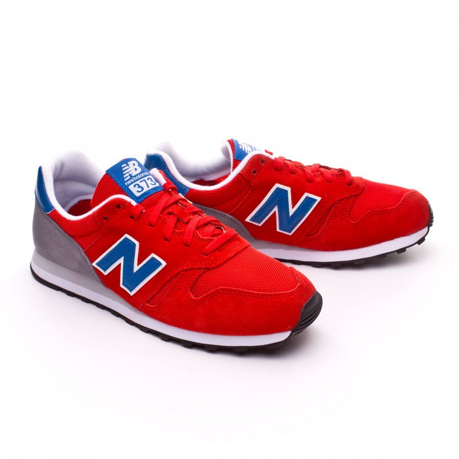 new balance 373 blue red