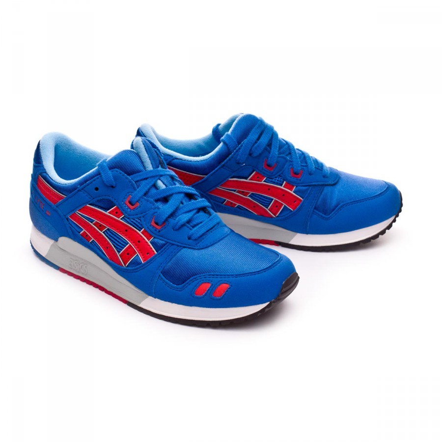 asics gel lyte 3 red blue