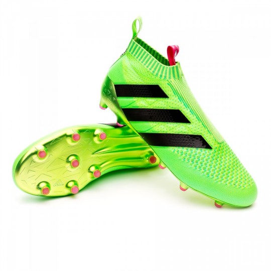 Scarpe adidas Ace 16+ Purecontrol FG/AG Solar green - Negozio di calcio  Fútbol Emotion
