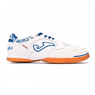 Sapatilha de Futsal Joma Top Flex Branco-Azul