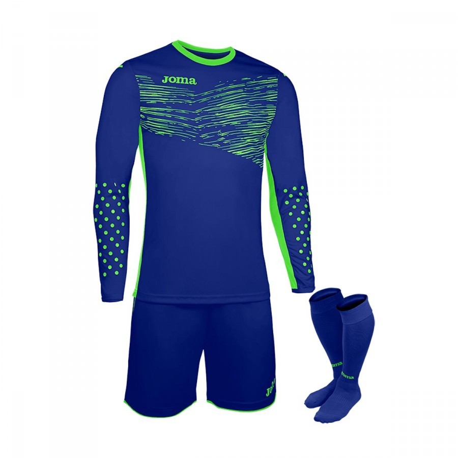 Kit Joma Zamora II m/l Royal - Football 