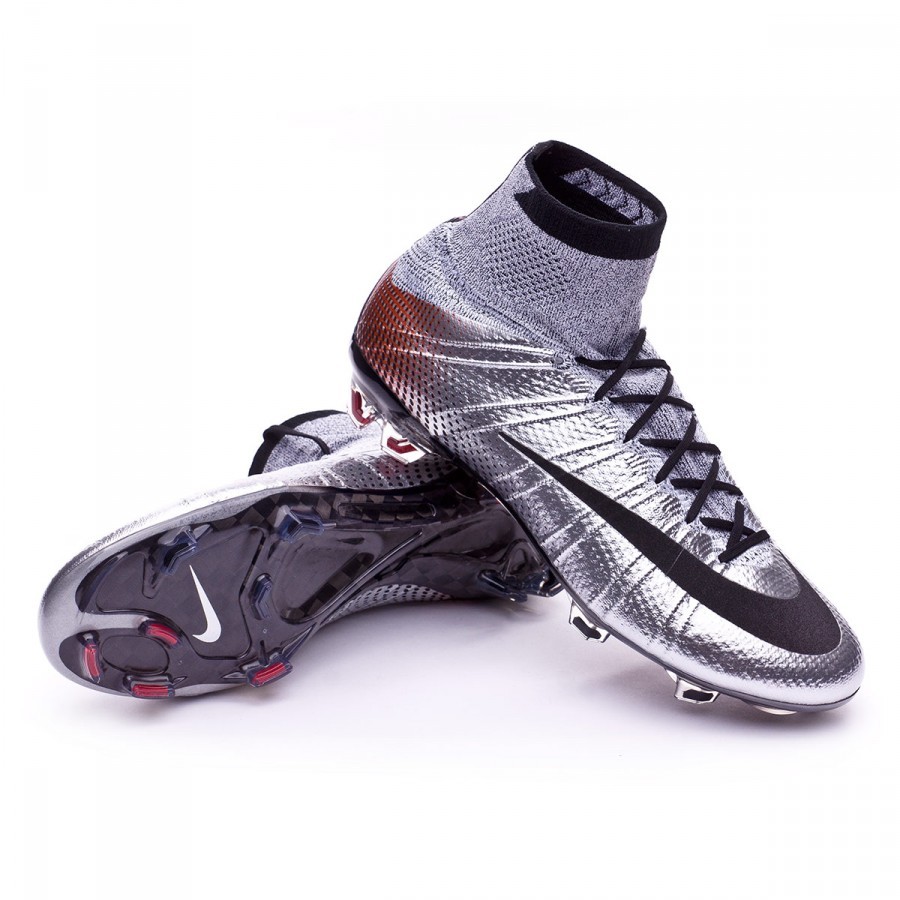 nike mercurial superfly silver